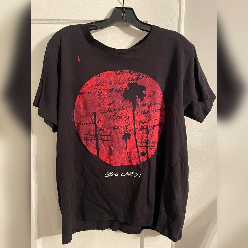 Brand New Greg Lauren "Moonshadows" T-shirt Sz 3|L
